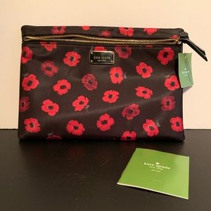 NWT Kate Spade Wilson Rd Mini Poppy lg drewe bag